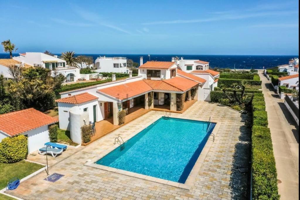 La Calma Espectacular Villa Con Jardin Y Piscina En Menorca S'Algar Exterior photo