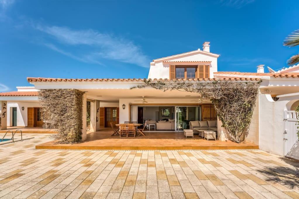 La Calma Espectacular Villa Con Jardin Y Piscina En Menorca S'Algar Exterior photo