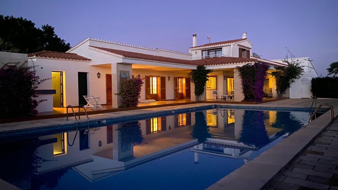 La Calma Espectacular Villa Con Jardin Y Piscina En Menorca S'Algar Exterior photo