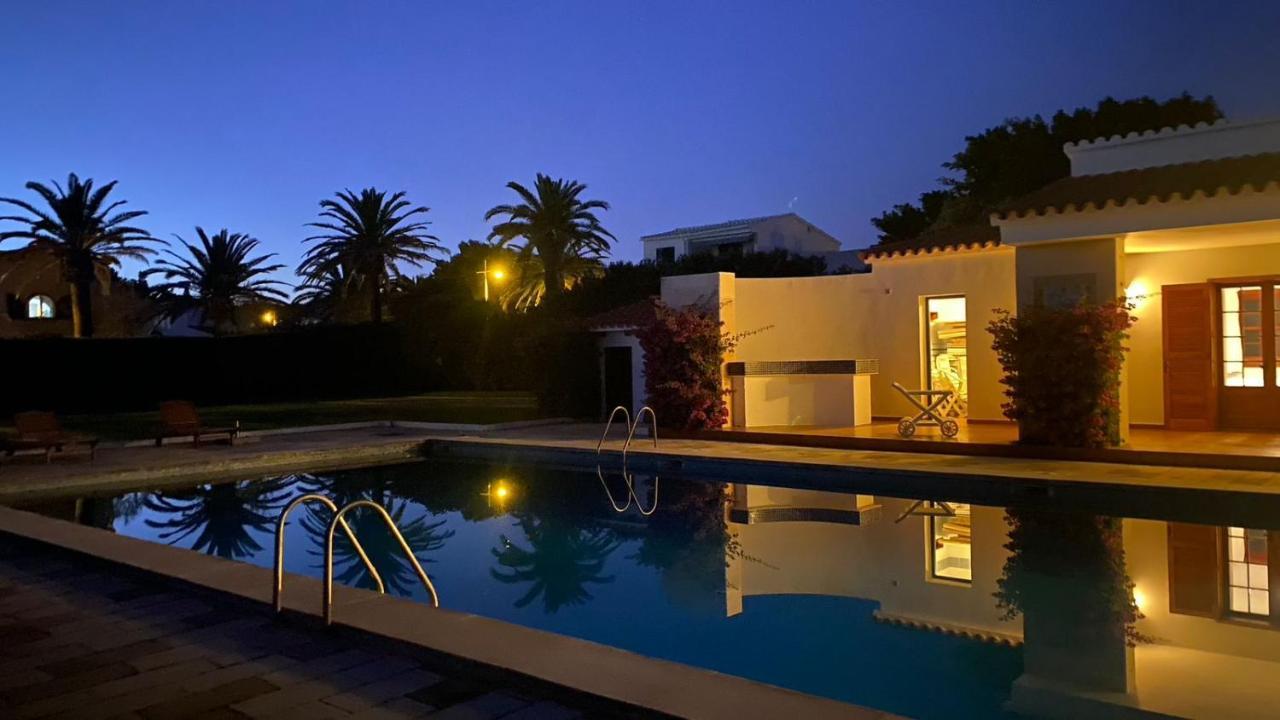 La Calma Espectacular Villa Con Jardin Y Piscina En Menorca S'Algar Exterior photo